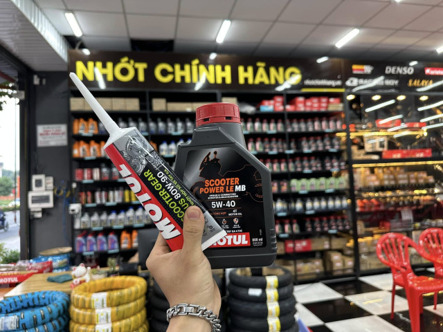 Dung tích nhớt xe vespa sprint tech bao nhiêu nên thay loại nào tốt - 3