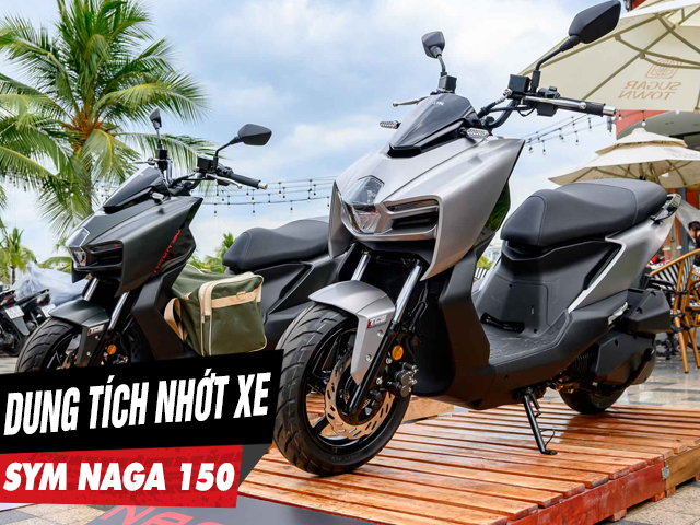Dung tích nhớt xe sym naga 150 bao nhiêu nên thay loại nào tốt - 1