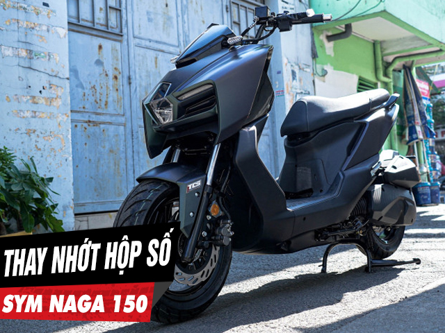 Thay nhớt hộp số xe sym naga 150 bao nhiêu tiền loại nào tốt - 1