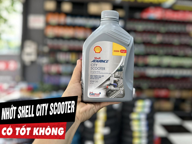 Nhớt shell advance city scooter có tốt không thay cho xe nào phù hợp - 1