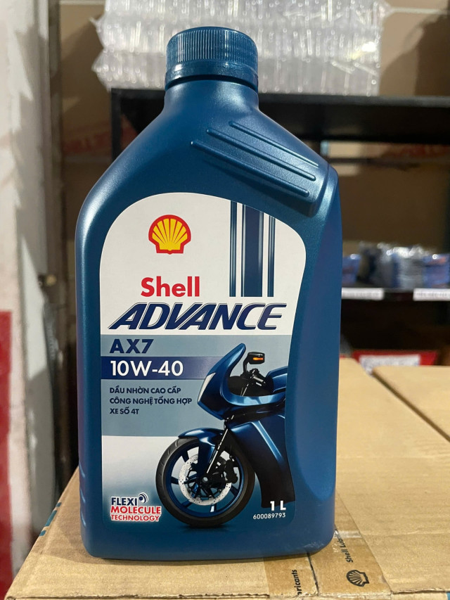 Shell advance 4t ax7 10w40 synthetic based 1l - 1