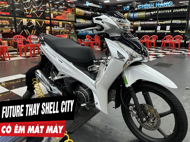 Thay nhớt shell city 10w40 cho future chạy có êm mát máy không - 1