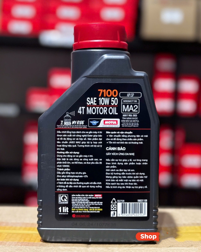Motul 7100 4t 10w50 1l - 2