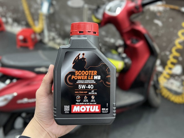 Motul scooter power le 5w40 08l - 1