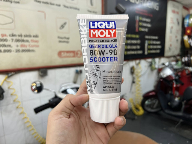 Nhớt hộp số liqui moly racing scooter gear oil - 1