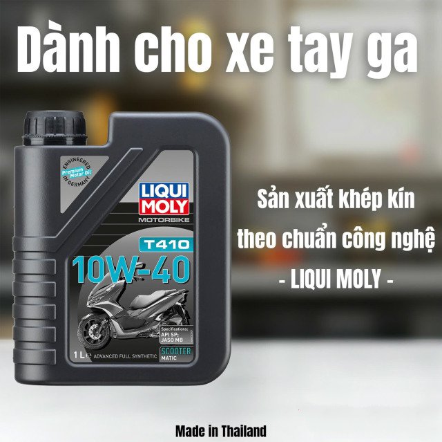 Liqui moly t410 scooter 10w40 1l - 1