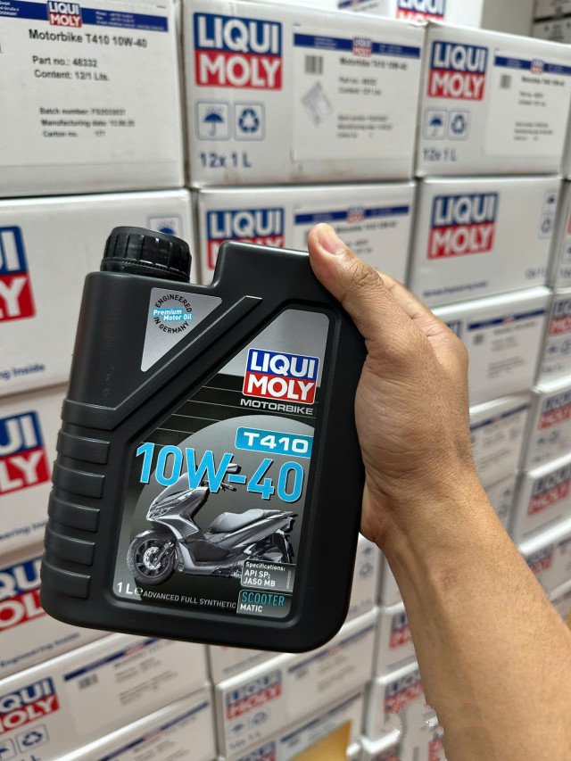 Liqui moly t410 scooter 10w40 1l - 2