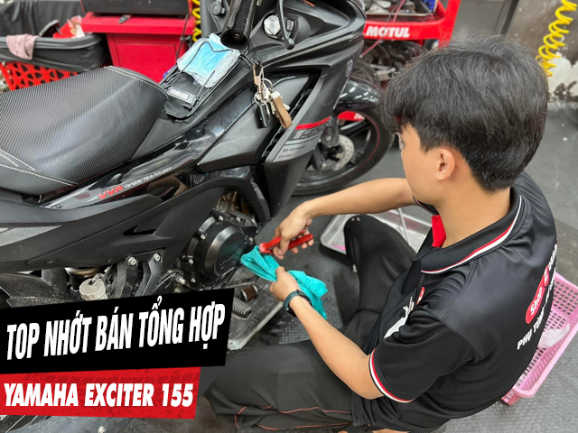 Top nhớt bán tổng hợp cho exciter 155 bán chạy nhất năm 2026 - 1