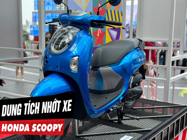 Xe scoopy 2026 thay nhớt bao nhiêu lít - 1