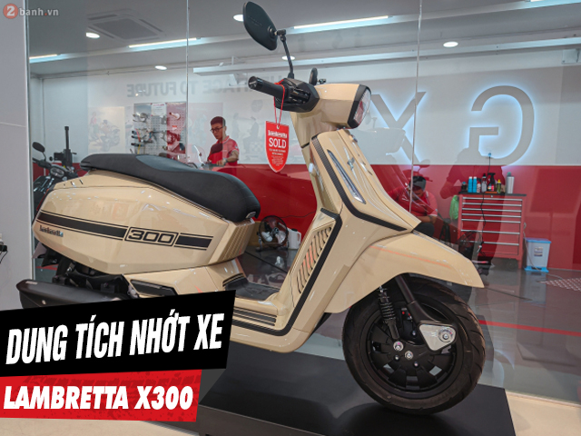 Dung tích nhớt xe lambretta x300 bao nhiêu lít nên thay loại nào tốt - 1