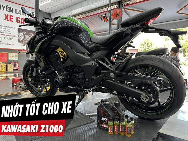 Top 5 nhớt tốt cho xe z1000 bán chạy nhất shop2banh năm 2026 - 1