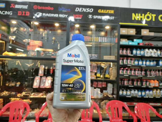 Mobil super moto 10w40 1l - 1