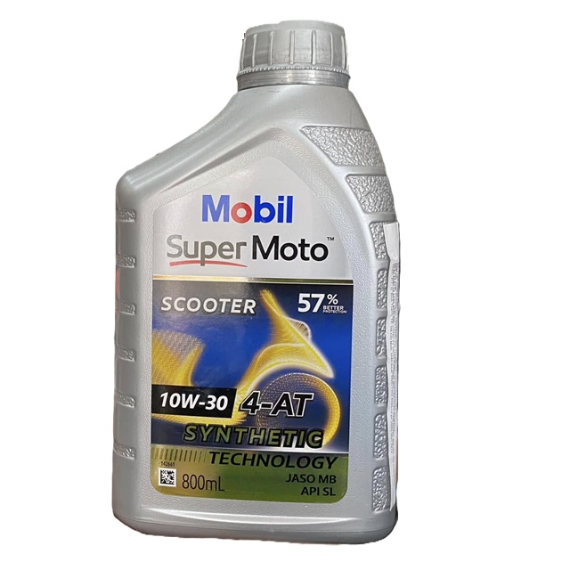Mobil super moto scooter 10w30 800ml - 1