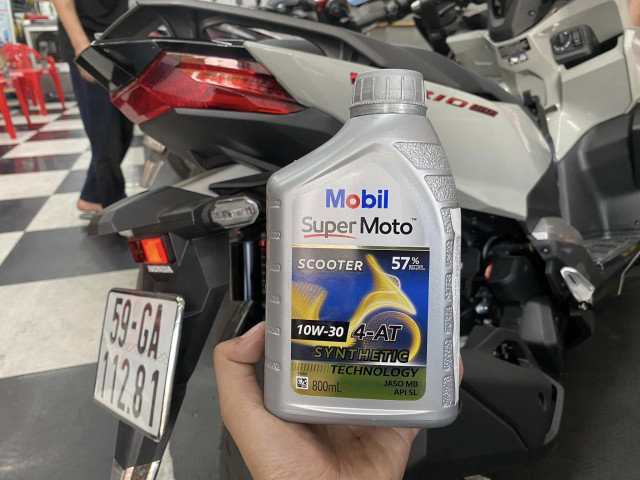 Mobil super moto scooter 10w30 800ml - 2