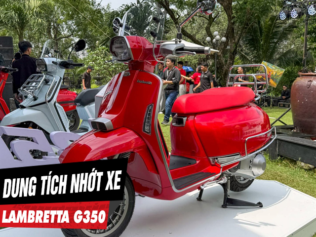 Dung tích nhớt xe lambretta g350 bao nhiêu lít nên thay loại nào tốt - 1