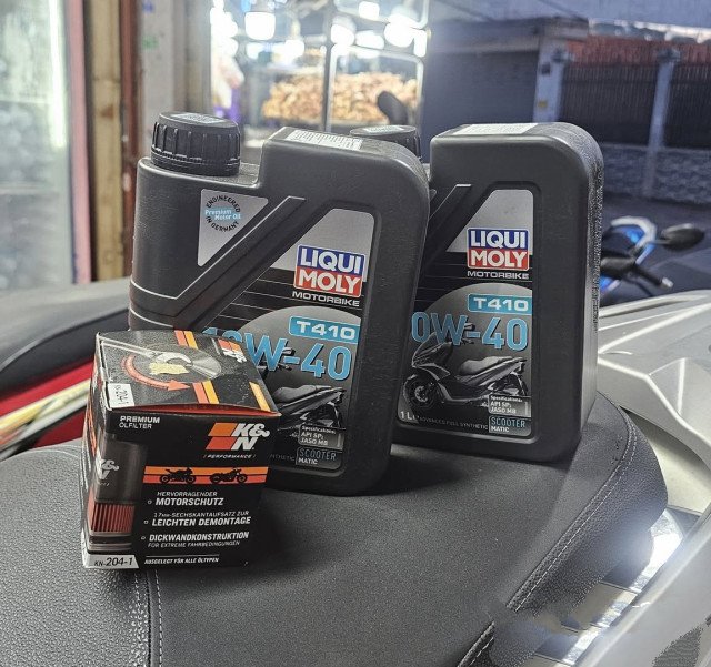 Nhớt liqui moly t410 scooter 10w40 thay cho xe sym tpbw có tốt không - 2