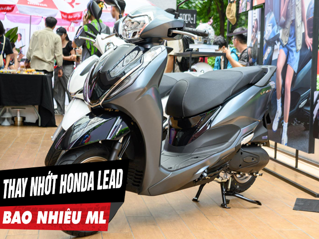 Xe honda lead 2026 thay nhớt bao nhiêu lít - 1
