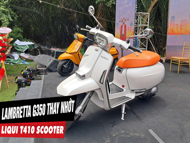Lambretta g350 thay nhớt liqui moly t410 scooter 10w40 có tốt không - 1