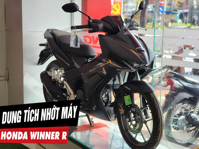 Dung tích nhớt winner r bao nhiêu lít thay nhớt loại nào tốt - 1