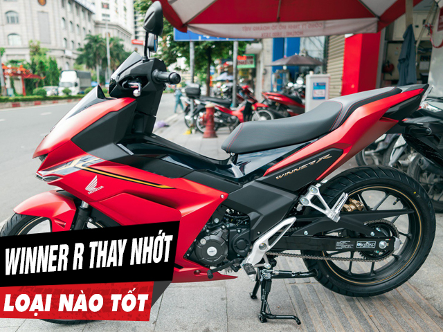 Winner r xài loại nhớt nào tốt và thời gian thay nhớt ra sao - 1