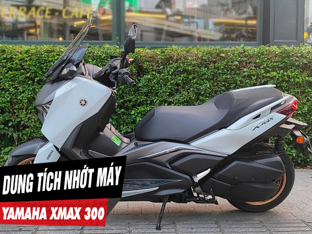 Dung tích nhớt xe yamaha xmax 300 bao nhiêu lít - 1