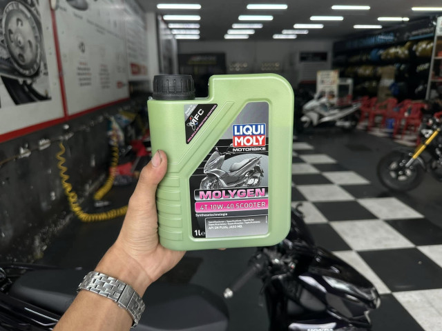 Thay nhớt liqui molygen scooter 10w40 cho xe adv350 có tốt không - 2