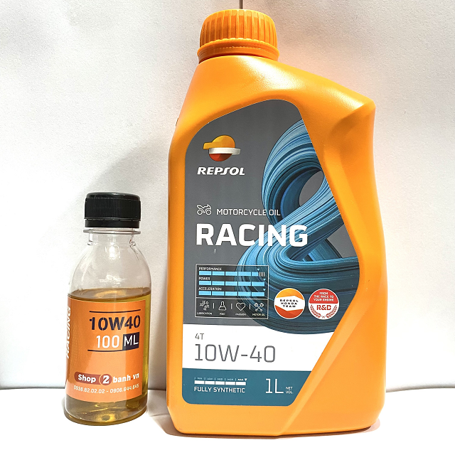 Nhớt chiết lẻ Repsol Racing 10W40 (100ml)