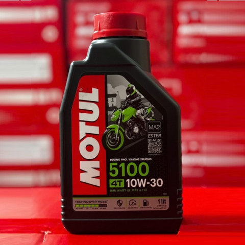 Nhớt Motul 5100 4T 10W30 1L