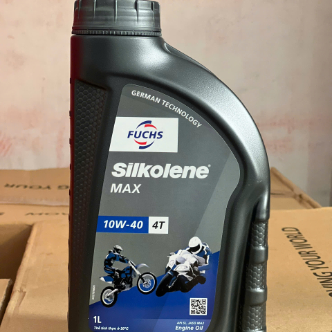  Nhớt Fuchs Silkolene Max 10W40 4T 1L