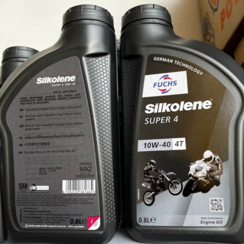 Nhớt Fuchs Silkolene Super 4 10W40 0,8L