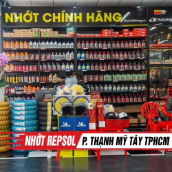 Bán nhớt Repsol chính hãng Phường Thạnh Mỹ Tây TPHCM