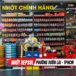 Bán nhớt Repsol chính hãng Phường Vườn Lài TPHCM