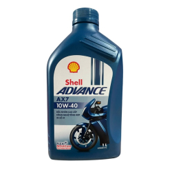 Shell Advance 4T AX7 10W40 Synthetic Based 1L