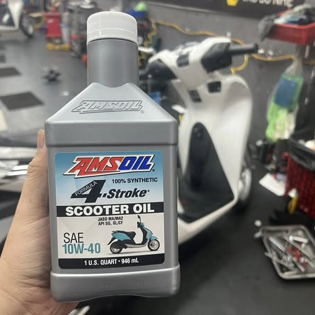 Amsoil 10W40 Synthetic Scooter
