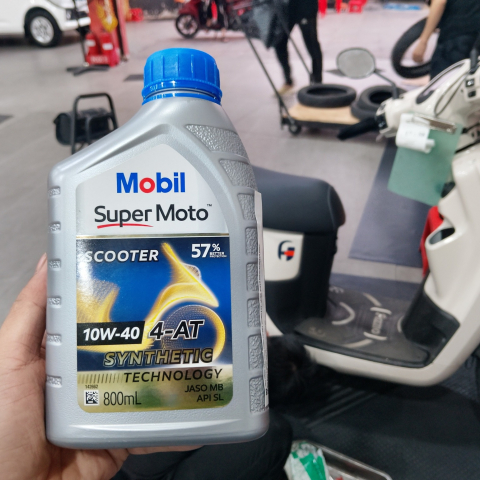 Mobil Super Moto Scooter 10W40 800ml