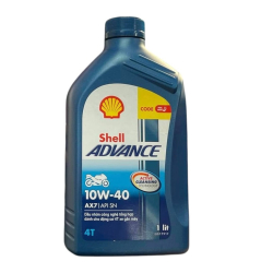 Shell Advance 4T AX7 10W40 Synthetic Based 1L