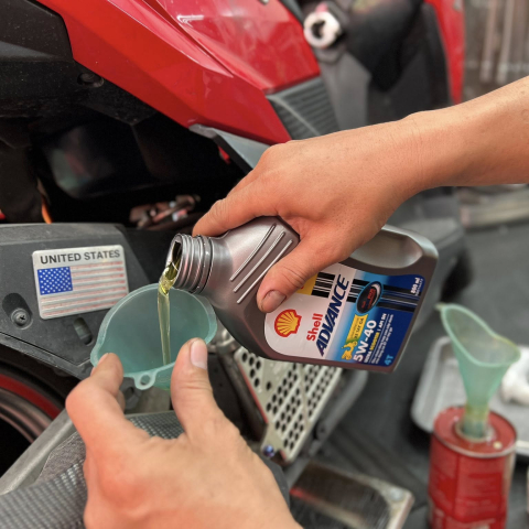 Shell Scooter Ultra 5W40 0.8L