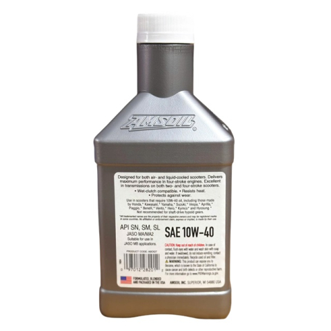Amsoil 10W40 Scooter 4 Stroke