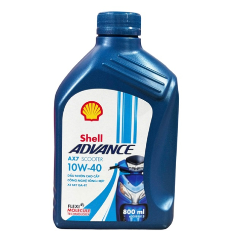Shell Advance AX7 Scooter 10W40 0.8L