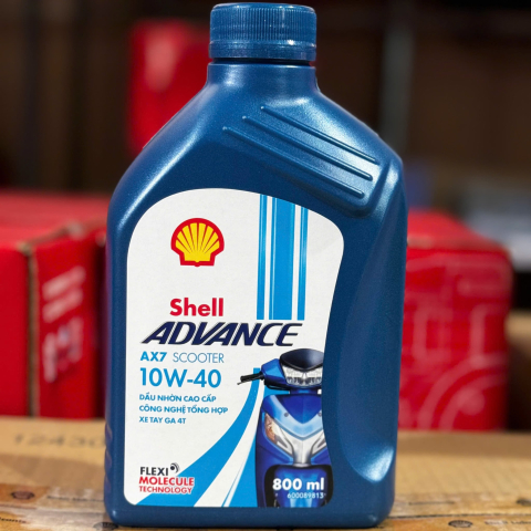 Shell Advance AX7 Scooter 10W40 0.8L