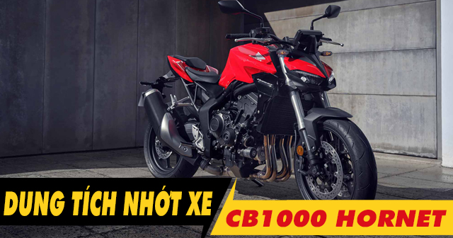 Dung tích nhớt xe Honda CB1000 Hornet bao nhiêu lít? Nên thay loại nào tốt?