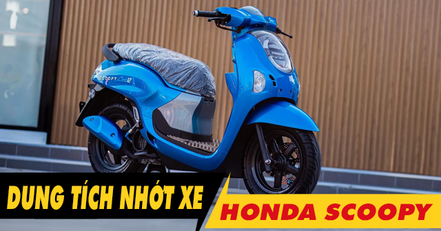 Dung tích nhớt xe Honda Scoopy 110 bao nhiêu? Nên thay loại nào tốt?