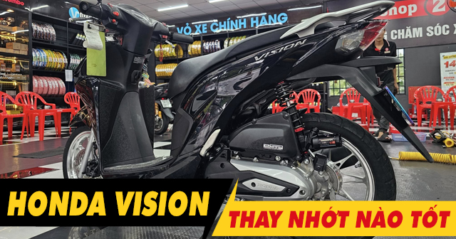 Tổng hợp nhớt tốt nhất cho xe Honda Vision hiện nay 2026