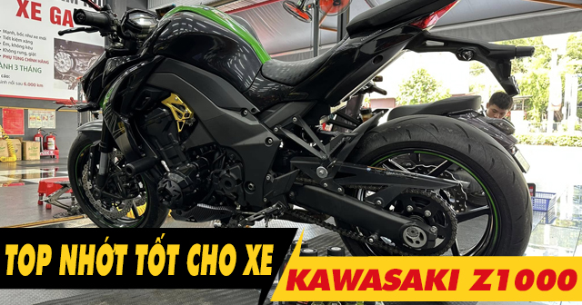 Top 5 nhớt tốt cho xe Z1000 bán chạy nhất Shop2banh năm 2026