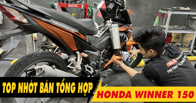 Top nhớt bán tổng hợp cho Winner 150 bán chạy nhất năm 2026