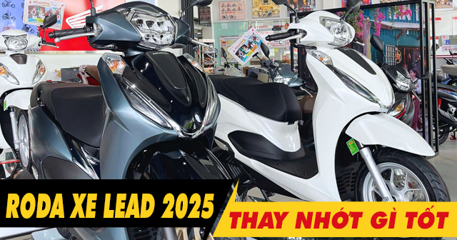 Xe tay ga Honda Lead 2025 chạy roda thì thay nhớt như thế nào?